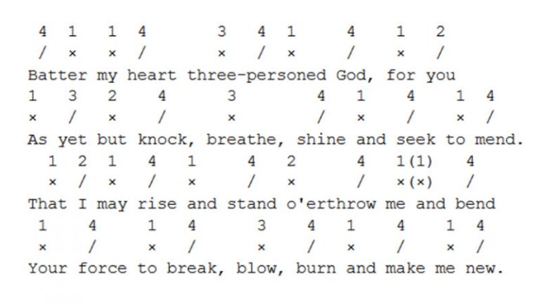 sonnets in iambic pentameter